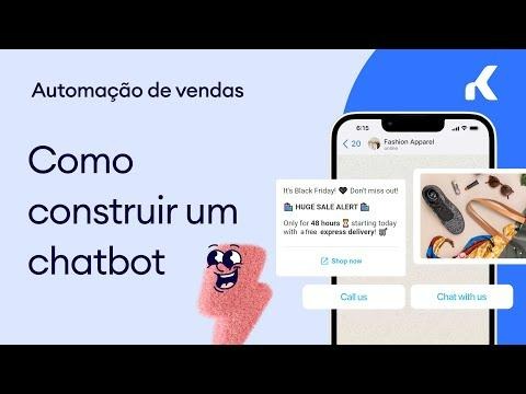Como construir um chatbot no Kommo | Salesbot do Kommo