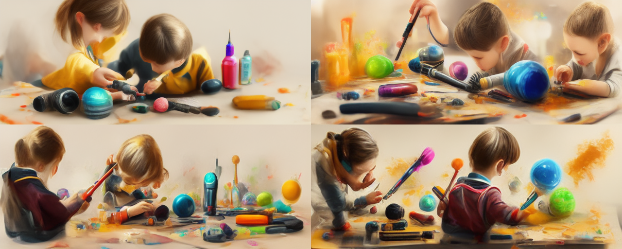 Ensino de arte lúdica para crianças em séries iniciais.